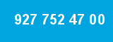 927 752 47 00